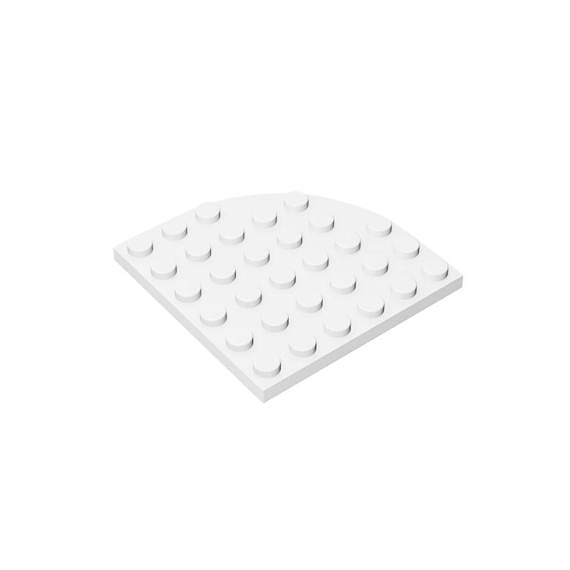 

10pcsMOC compatible with 6003 board 6x6 rounded corner building blocks, creative DIY technology for children s toys