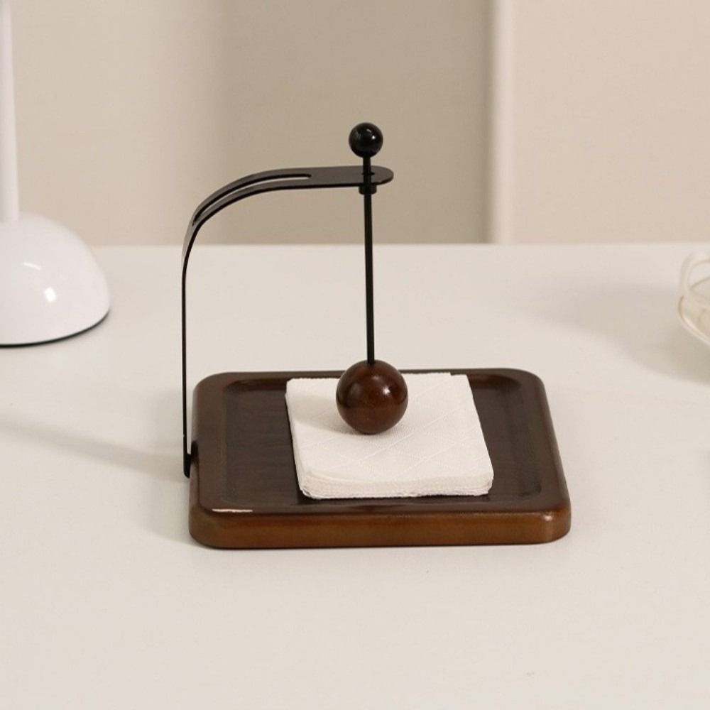 

Creative Cafe Napkin Holder Flat Napkin Display Rack Paper Towel Box Tissue Stand Bar