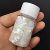 Blue Fine Glitter for Resin Art Craft Supply Glitter Sequins Festival Makeup Glitter Cosmetic Sequins for Gloss Mold Mak
