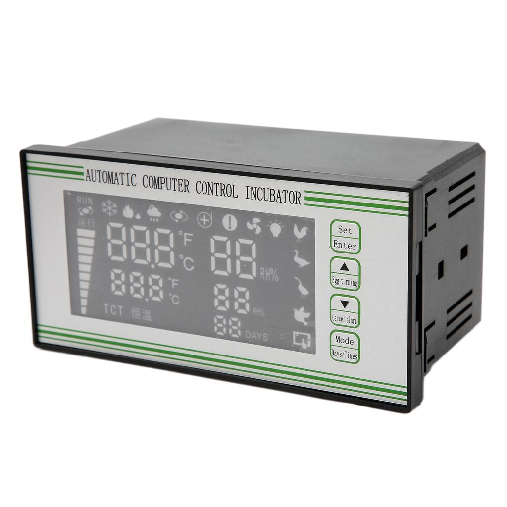 Controler de temperatură pentru incubator de ouă Mașină pentru incubator de ouă cu sondă cu senzor de temperatură umiditate