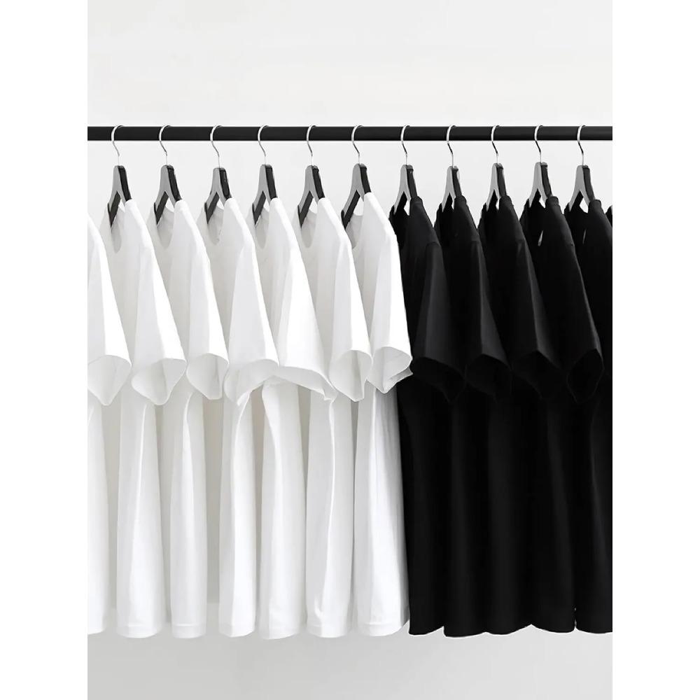 Steampunk Heart Black/White Cotton T-Shirt Unisex - Light Magenta Human Anatomy Print Graphic T-Shirt