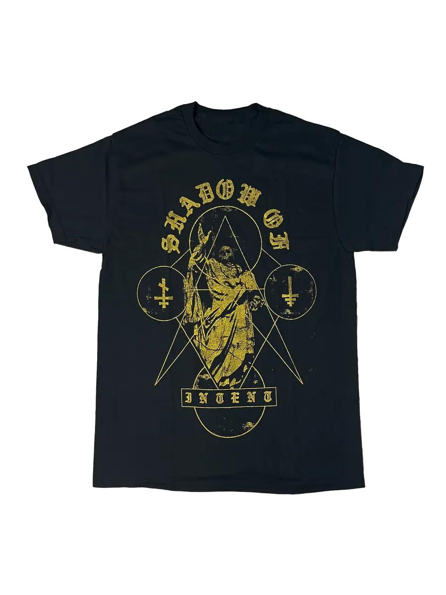 

Men s SHADOW OF INTENT Graphic T-Shirt, 100% Cotton Crew Neck Short Sleeve Tee, Casual Summer Top for Daily Wear and Gift S
