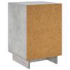 Nightstand 2 pcs. Concrete Grey 33.5 x 34.5 x 50 cm Engineered Wood