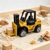 6pcs/set Zinc Zinc Alloy Engineering Vehicles Set Simulation Excavator Toy Construction Vehicle Set  Boys