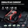EAFC 12V Car Jump Starter PowerBank2000A /1200A Portable Car Battery Booster Charger Starting Device Emergency Start-up Lighting