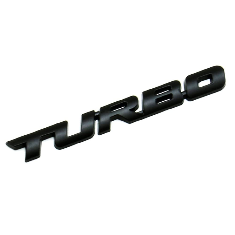 GETON TURBO 4WD 3D Emblem Metal Double Sided Tape Easy free