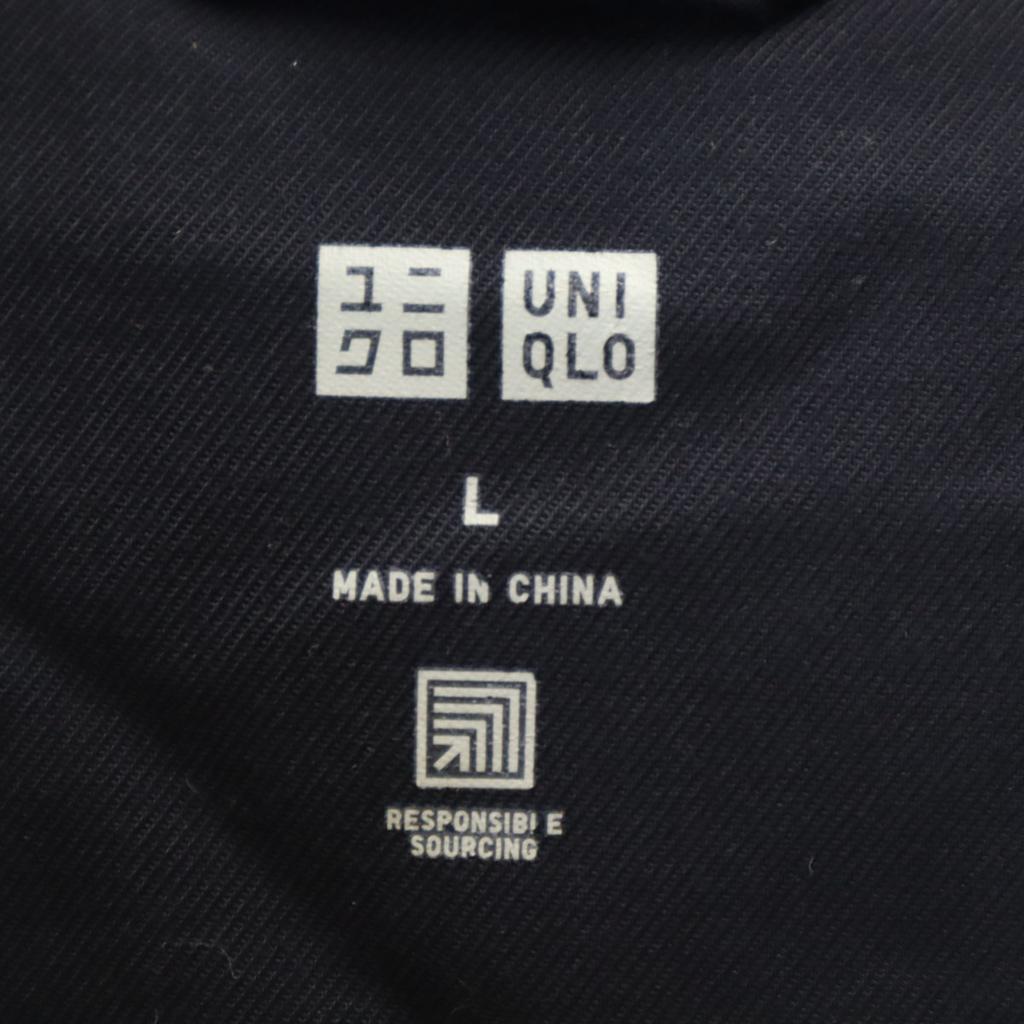 UNIQLO down coat L Navy Women Used