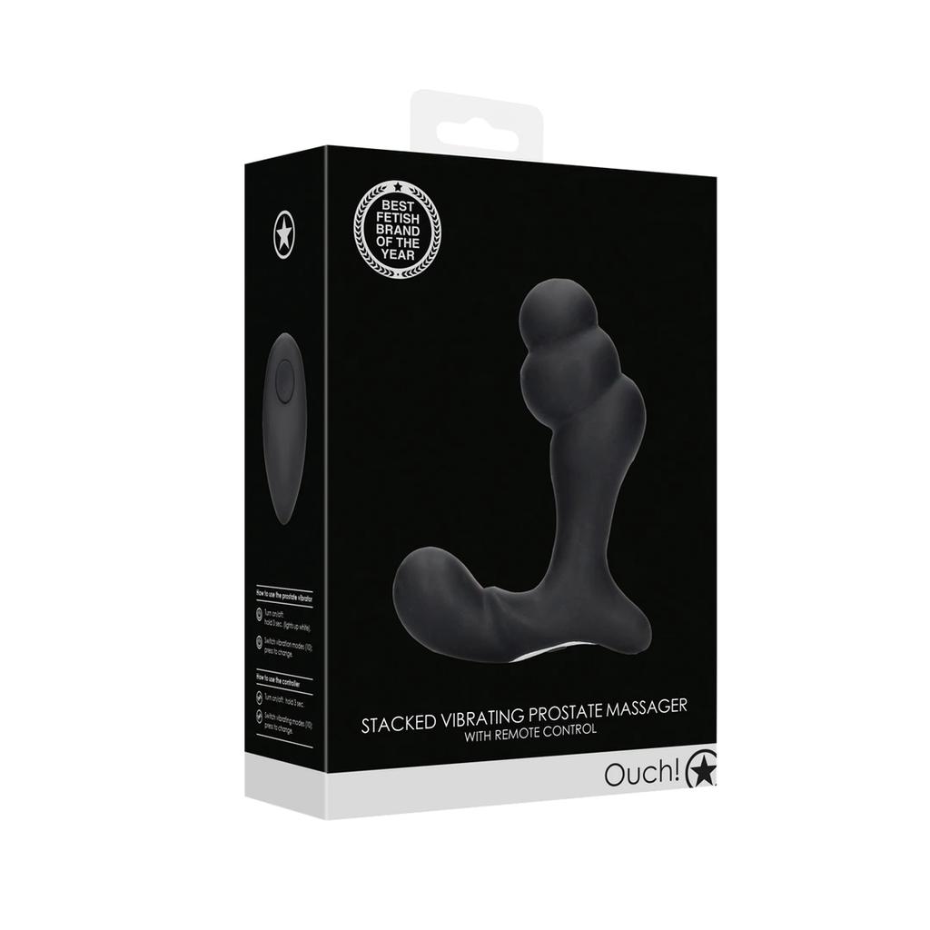 Ouch! - Vibrating Prostate Massager with Remote Control