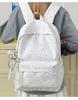 Schoolbag schoolbag new hot stamping three-dimensional little star junior high school schoolbag large capacity fresh and sweet leisure bag going out