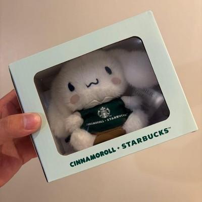 Starbucks Cinnamoroll Plush Green Apron Philippine exclusive box JP FS