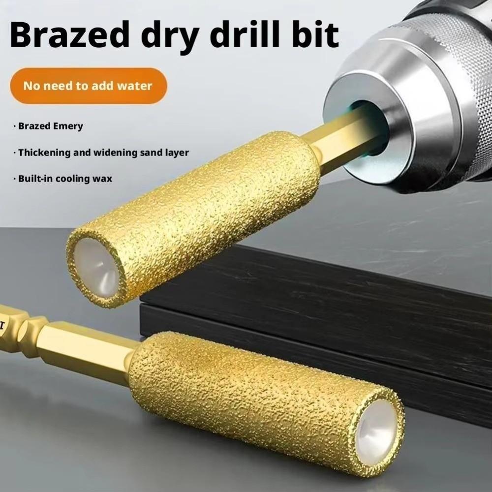 Multifunctional Dry Ceramic Tile Diamond Drill Bit Portable Hole Openers for Drilling and Grinding