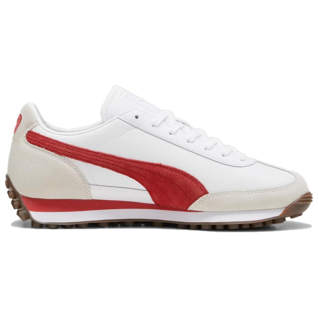 Puma Easy Rider Mix Comfortable Versatile Low-Top Casual Shoes Unisex sneaker White Red 399025-04