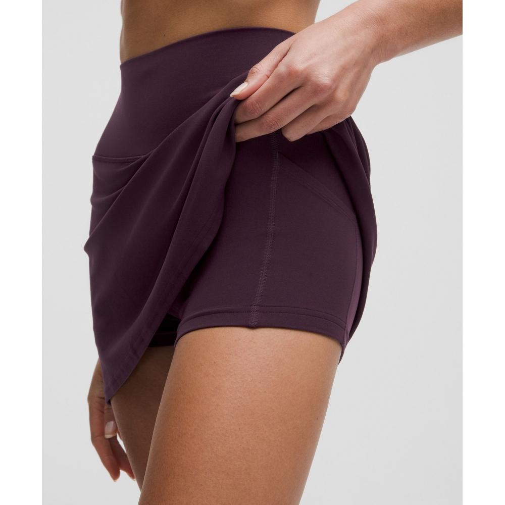 Lululemon Align  High Rise Skirt Black Plum
