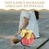 19.45 Inch Drawstring Strap Replacement for Bucket Bag Purse Crochet Bag PU Detachable Pull Cord Adjustable Keeper Strap