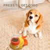 2-in-1 Interactive Dog Toy Pet Automatic Food Treat Dispenser Cartoon Duck Design Slow Food Pet Snack Feeder for Dog Training 2026
