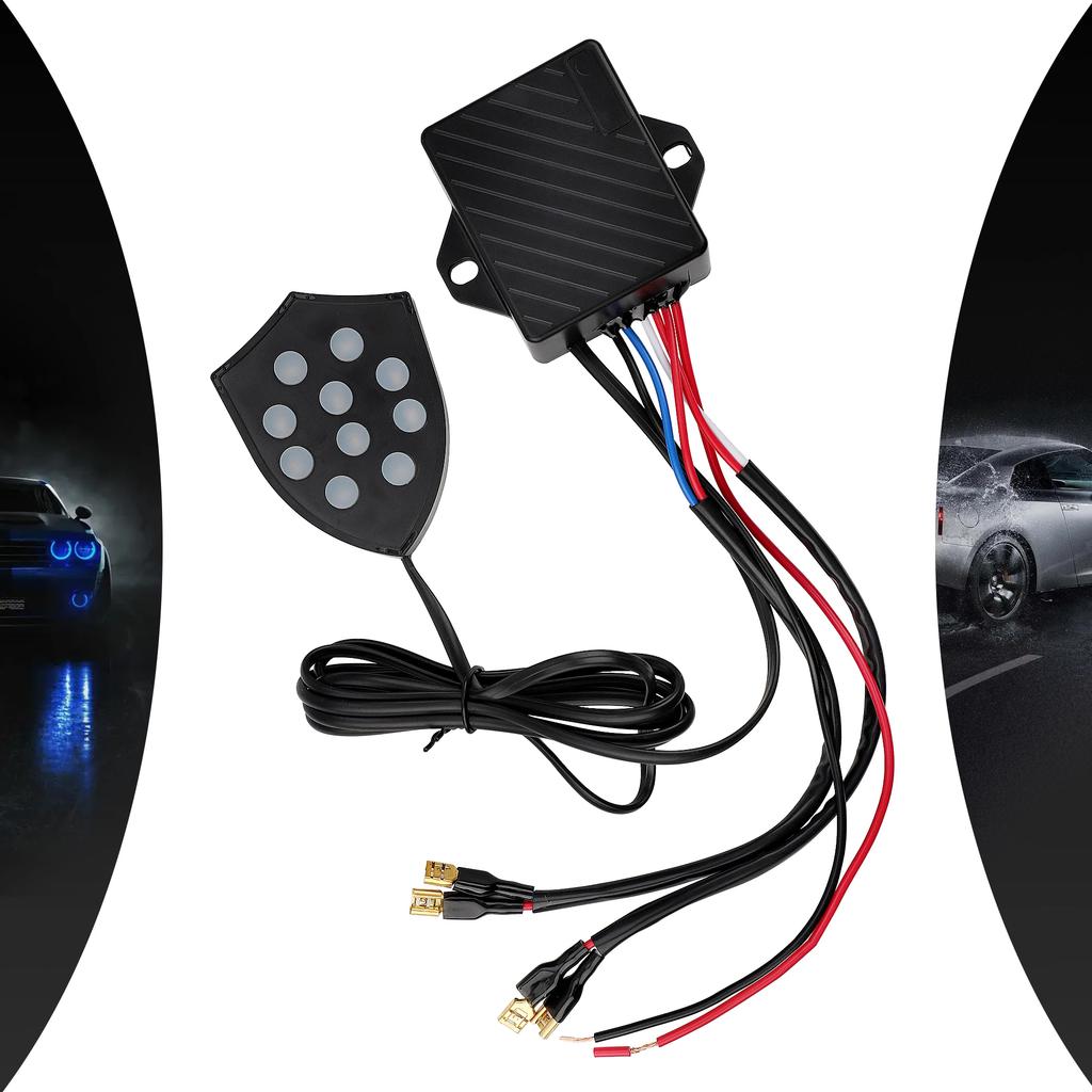 10 Sound Musical Controller Regulator Monitor 12V Universal Electronic Horn Snail Trumpets Electric Siren Automotive accessories