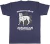 Proud American Bully XL Owner Unisexs TShirt Pitbull Lover Dog Pet Best Friend Tee