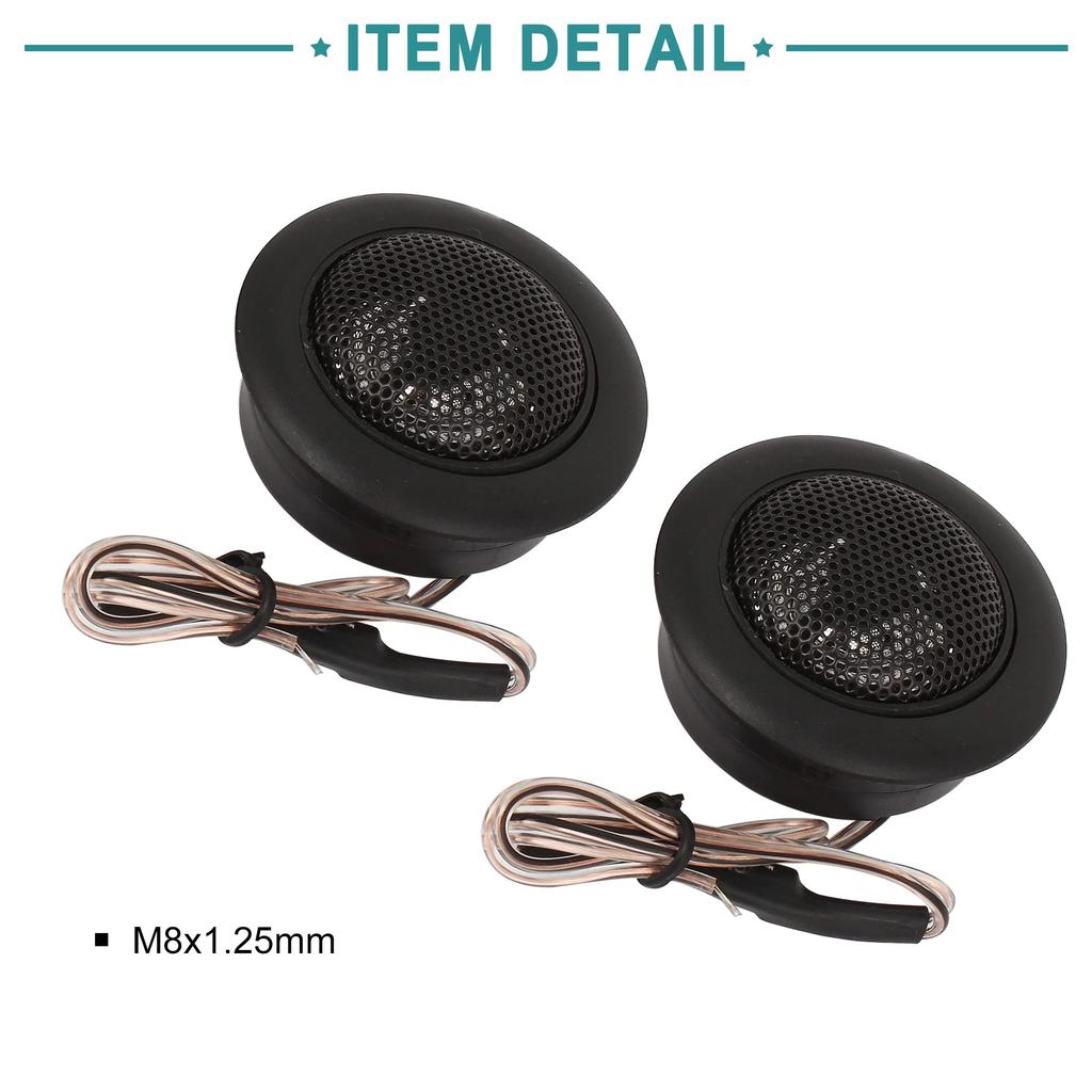 ACROPIX Car Audio Speaker 800W Black 2 Pack