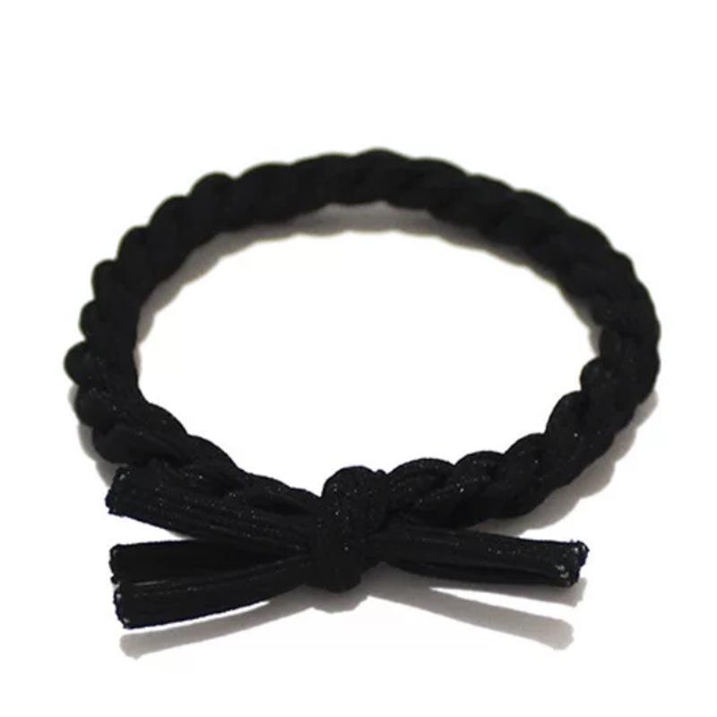 Korean Style Cute Braided Elastic Hair Tie for Women