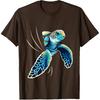 Sneaking Turtle - Zoologist Zookeeper Beach Ocean Sea Lover T-Shirt