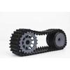 1 Set DIY Roboter Raupenpanzer Ketten mit Zahnradsatz Fernbedienung Panzermodell Räder für RC Panzer Reparatur Ersatzteile