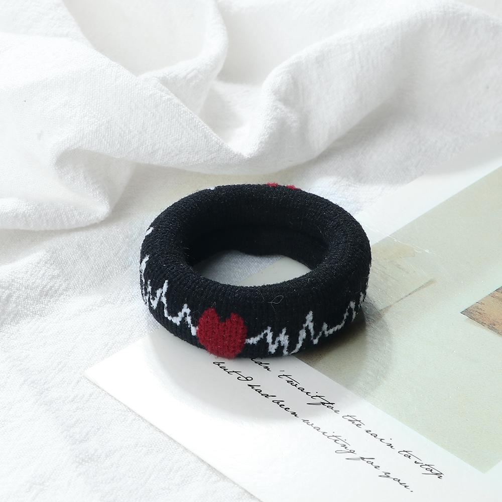 5PCS/Set Cute Colorful Thick Hair Bands Daisy Elastic Girls Rubber Band Headwear Hair Accessories Scrunchies Women Holder Gifts