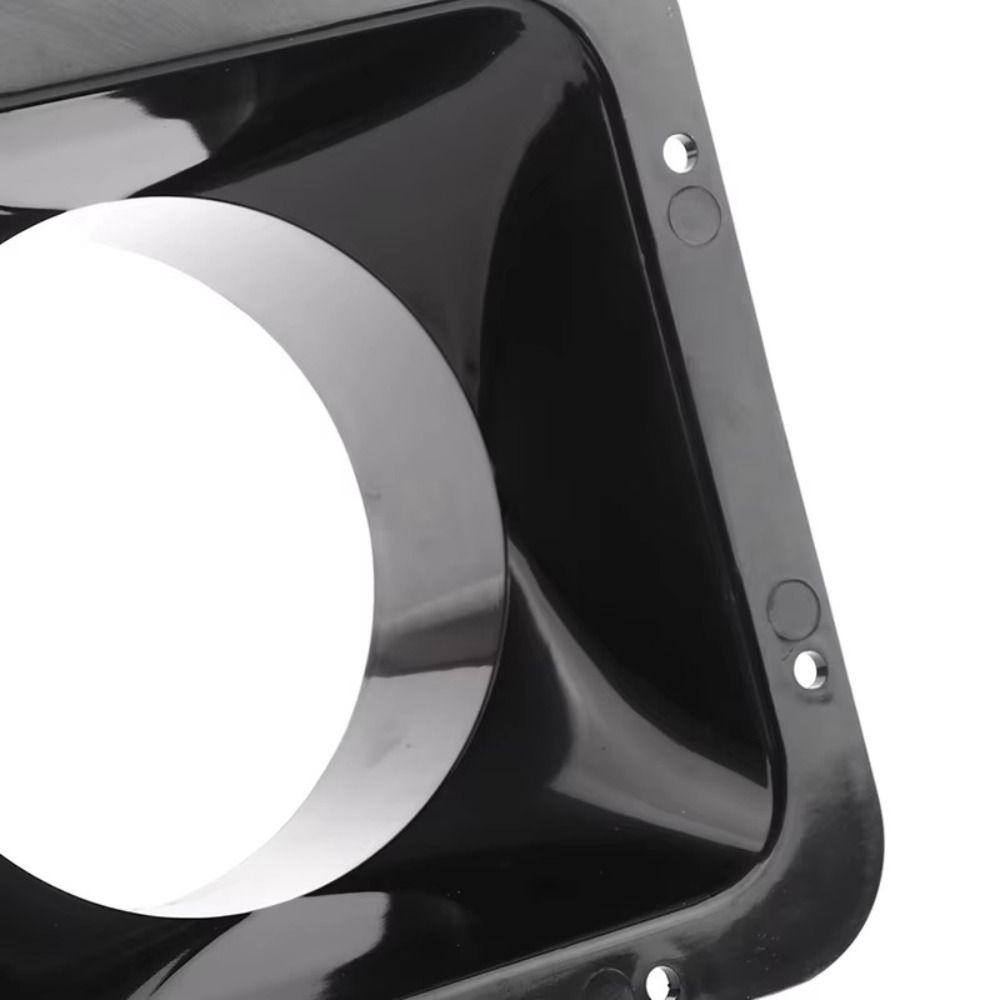 ABS Wall Flange Connector Black Vent Pipe Adapter Exhaust Pipe Connector  Ventilation Pipe
