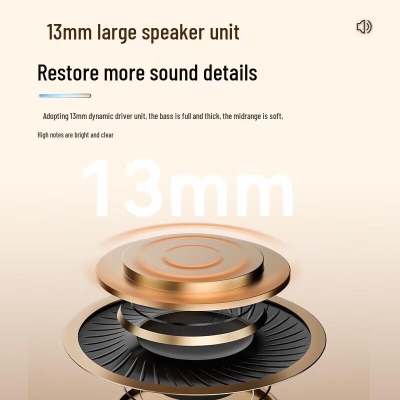 HP H10H True Wireless Bluetooth 5.3 Semi-In-Ear Earbuds