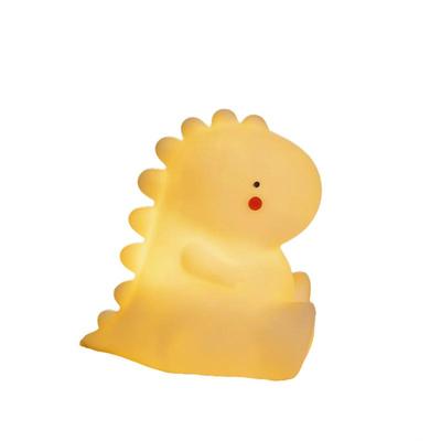 1/2Pcs Tap Control Led Lamp With Soft Light For Kids Baby Bedroom Decor Silicone Dinosaur Night Light Children'S Toy Gift