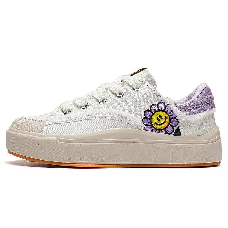 (WMNS) Li-Ning Comfy White Purple Women s AGCS036-2 EU 38⅓