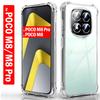Transparent Funda for Xiaomi POCO M8 / M8 Pro 5G Case Ultra Thin HD Clear Soft TPU Protection Phone Cover Capa