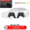 2 4 8 Pcs For Tesla New Model YL 2026 TPE Front Rear Door Sill Protector Threshold Strip Anti-kick Guard Panel Car Accessories