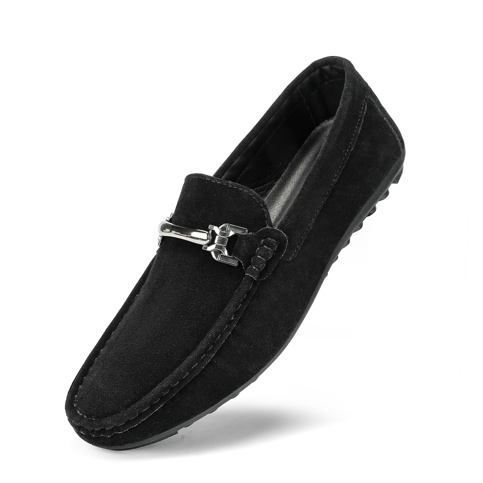 

FUSHITON Driving Casual Easy to Walk Size Men s Loafers, Moccasins, Slip-Ons, Shoes, Shoes, Fashionable, in, Black, 26.5cm