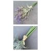 1 Stück nordischer Stil 8 Köpfe Wolle Weizenähren Lavendel simulierte Blume Tischblumenarrangement DIY Kunststoff künstlicher Strauß
