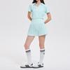 Damen Quick-Dry Tennis & Golf V-Ausschnitt Kleid mit Taschen - Anti-Exposure Fitness Rock Set