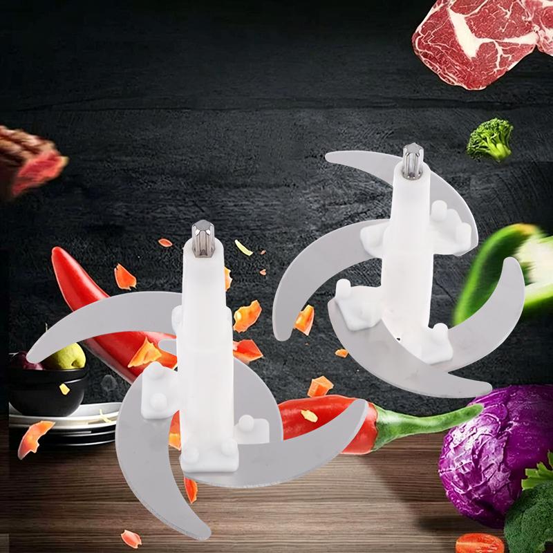 Electric Meat Grinder Blade Eco-friendly Material Food Grade Replacement Part for Home Cooking Food Crusher Processor
