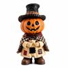 Zweiseitig bedrucktes Holzornament Handgefertigte Geisterfigur Tischdekoration Halloween