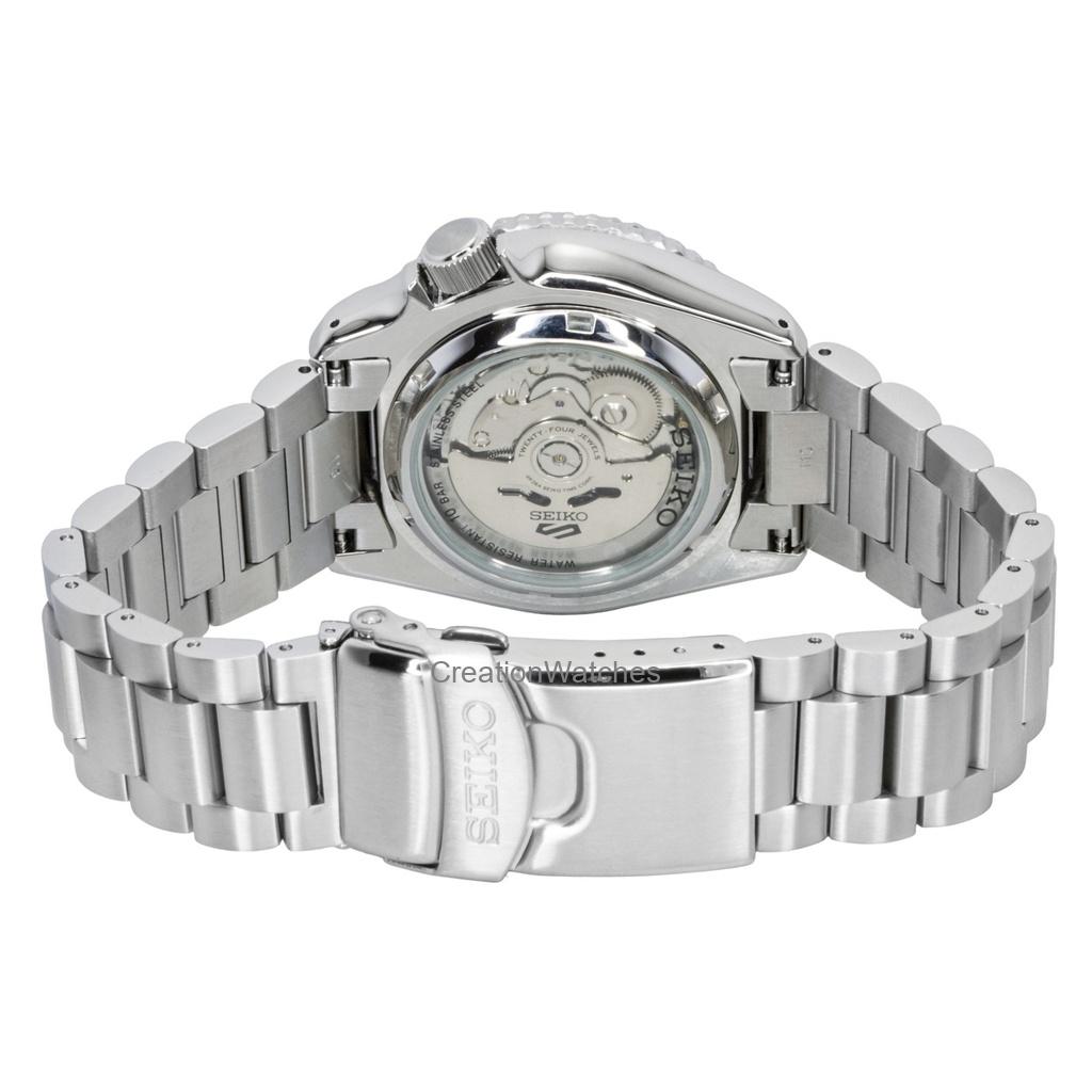Seiko 5 Sports SKX Redux Stainless Steel Black Dial Automatic SRPL85K1 100M Men's Watch
