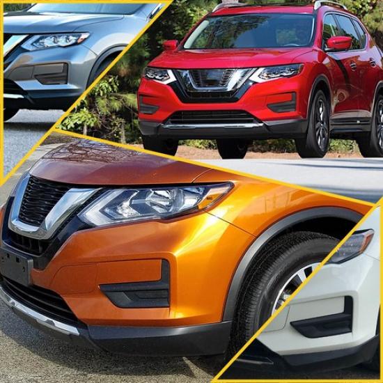 Left Driver Front Side Fog Light Cover Bezel Black For 2017- Nissan Rogue