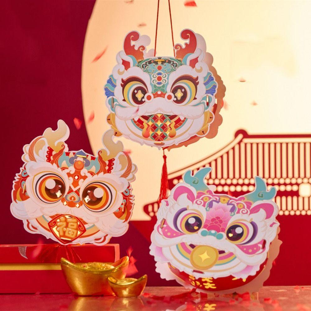 Projectable Spring Festival Dragon Lanterns Handheld Spring Festival Supplies  Mid-Autumn Festival