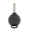 Car Key Shell 3 Buttons Car Remote Key Shell Case Replacement Fit For Fortwo 451 2007-2013 / Mercedes-Benz Smart