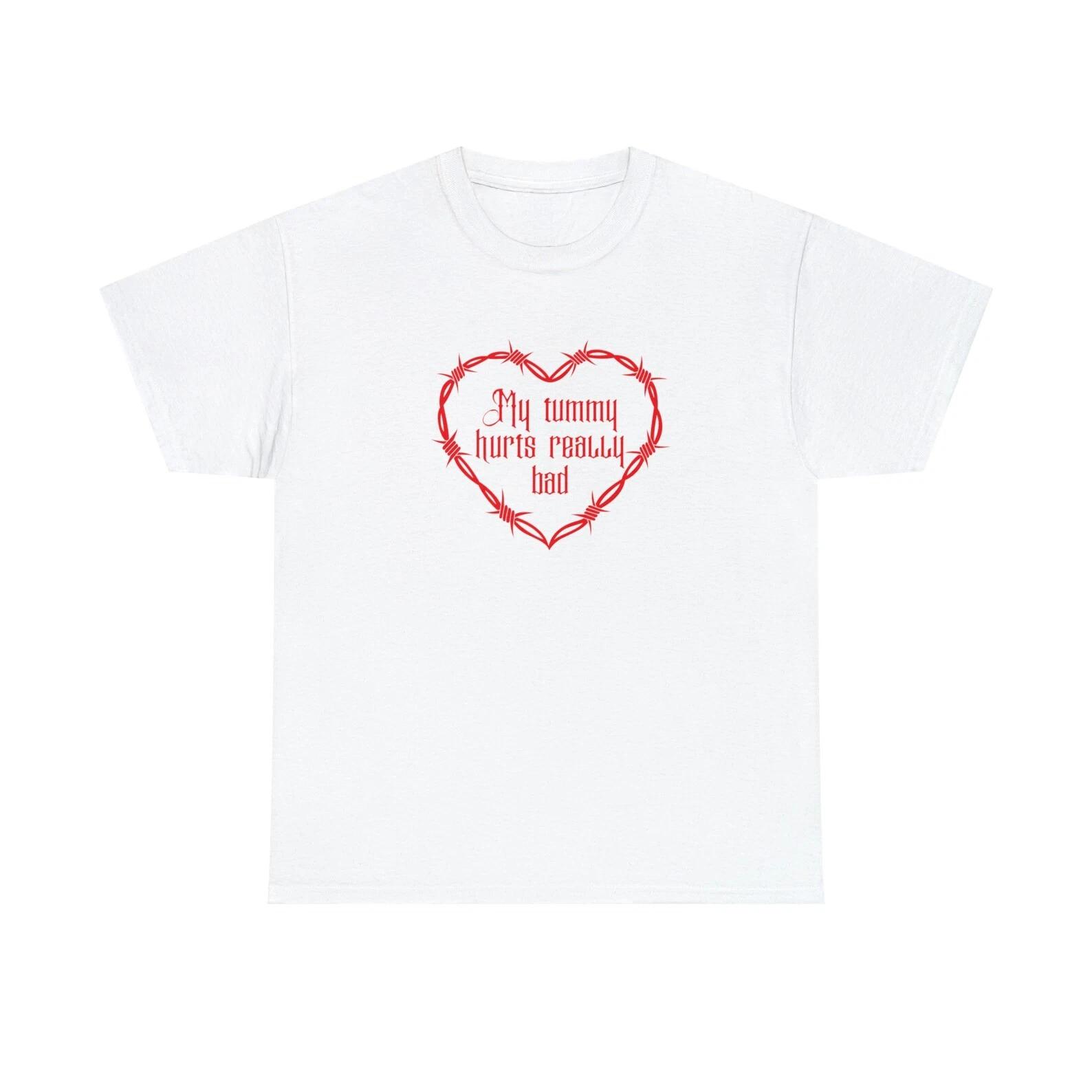 Tummy Issues T-Shirt, Cursed Meme Shirt, Funny T-Shirt for Friends 4XL