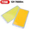 70W 12V COB LED Streifen Panel Licht Weiß/Warmweiß DIY Licht Lampe 220X112MM 7000LM LED COB Chip Panel Licht Hohe Helligkeit Arbeit