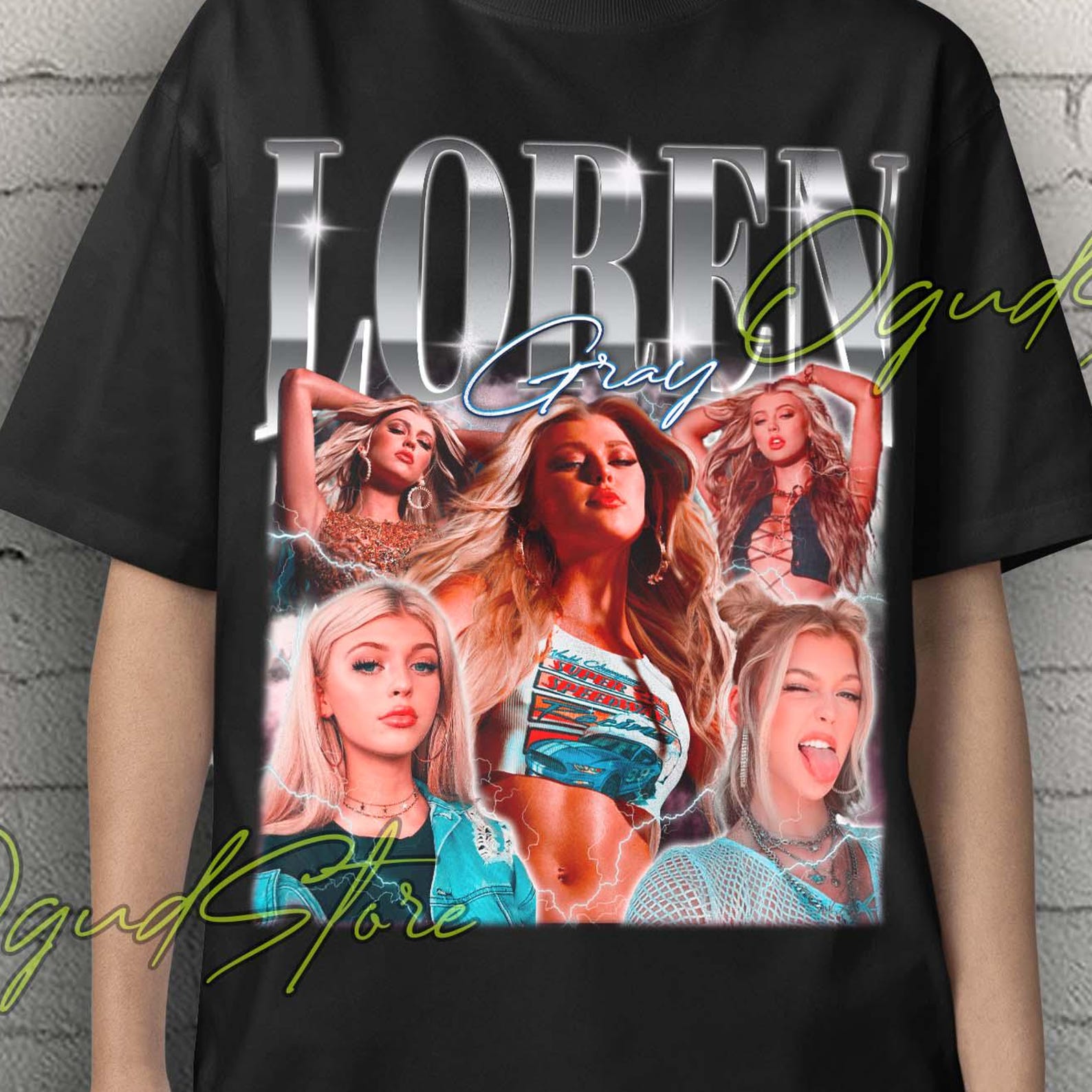 Loren Gray, Loren Gray Retro Tshirt, Loren Gray Shirt, Loren Gray Tees, Loren Gray Poster, Loren Gray Tour Merch, Loren Gray Clothing 2XL