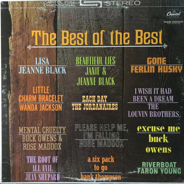 

LP Record VARIOUS - The Best Of The Best ST1654 Capitol Records 1962 US Folk Used