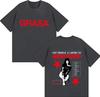 Trendy Rapper Nathy Peluso Grasas 2026 Spring summer Print Humorous Harajuku Fashion Summer Print  Pure Cotton Casual Tshirt