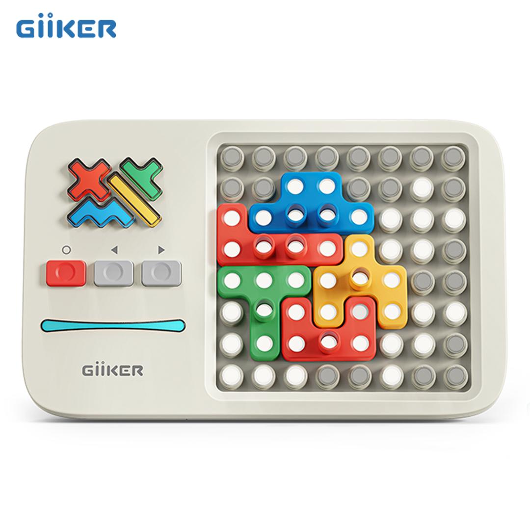 

Giiker Super Blocks 1000+ Leveled UP Challenges Логические упражнения Настольная игра Развивающая головоломка для детей Смарт-приложение