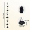 1Pcs Water Supply Chain Decoration Outdoor Rain Chain Metal Japanese Style Eaves Drainage Chain Villa Courtyard Rain Chain