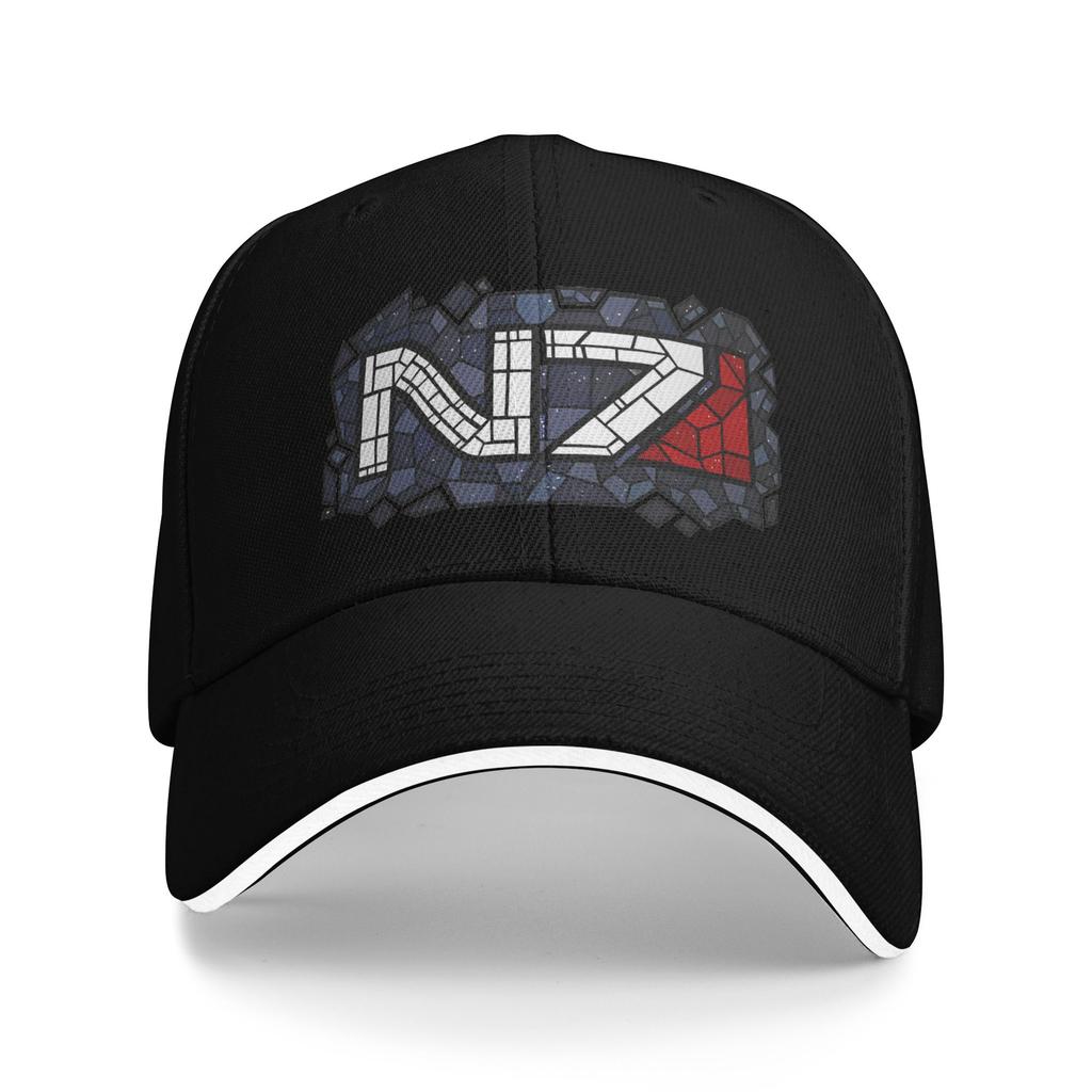 Mass Effect N NorUnisexdy Baseball Caps Retro Sandwich Cap Unisex Adjustable Caps Hat Outdoor