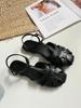 Fashion 2025 Sandals Ladies Shoes Summer Women's Heels Soft New Girls Comfort Retro Scandals Slides Comfort Shoes for Women 2025 Sandals